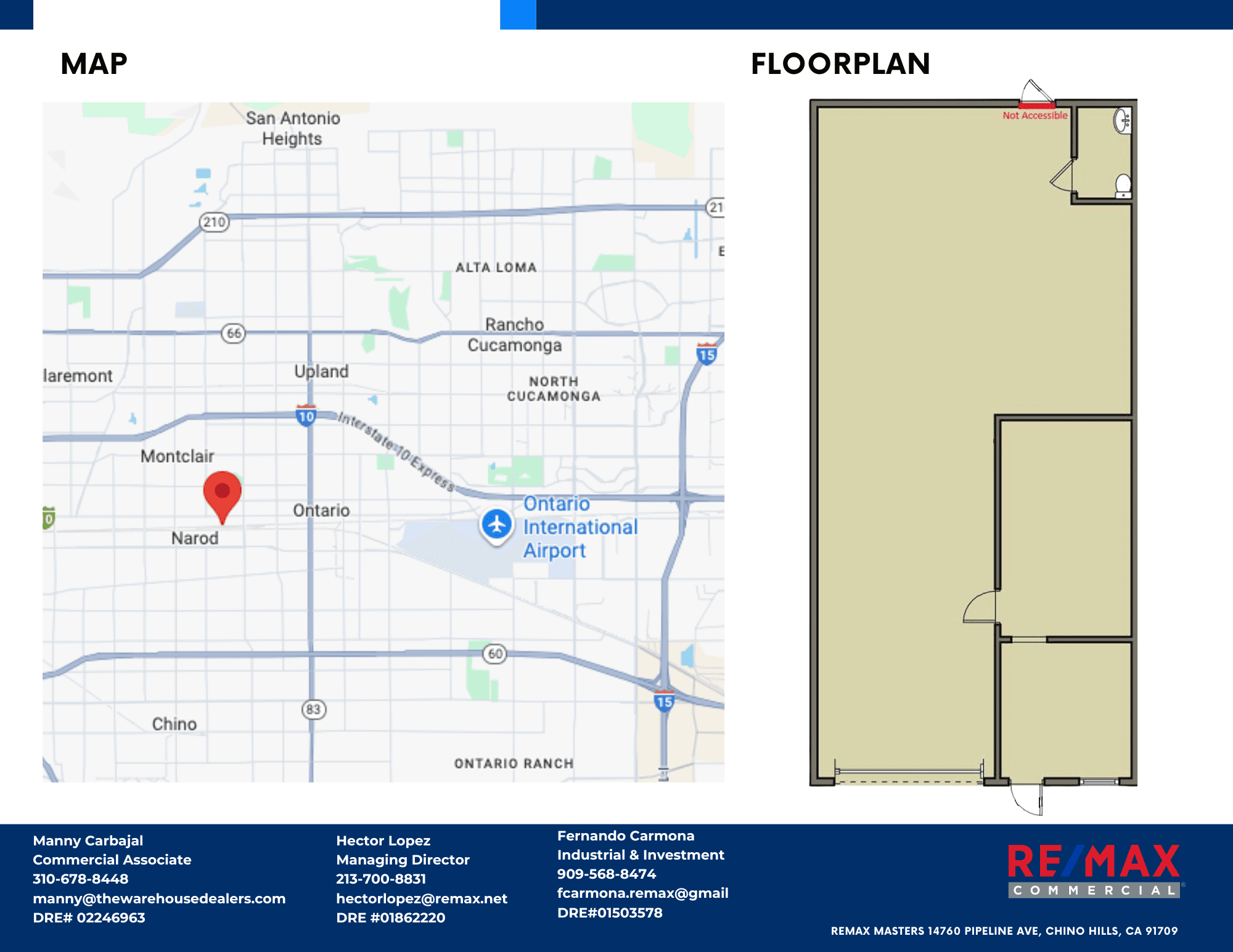 Unit #5 1,200 SF of Industrial Space Available in Ontario, CA 91762 3
